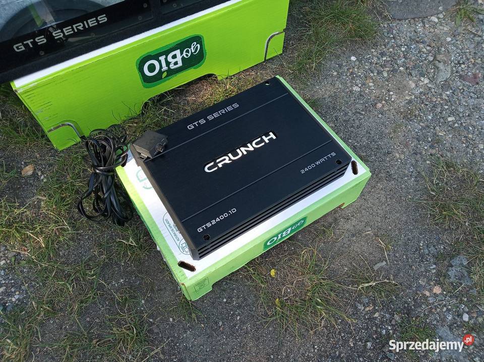 Tuba Skrzynia Basowa Subwoofer Wzmacniacz CRUNCH Dzierżoniów