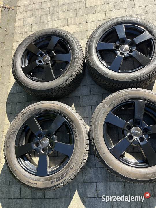 Koła Honda civic X 5x1143 21555 r16 zimowe Ełk