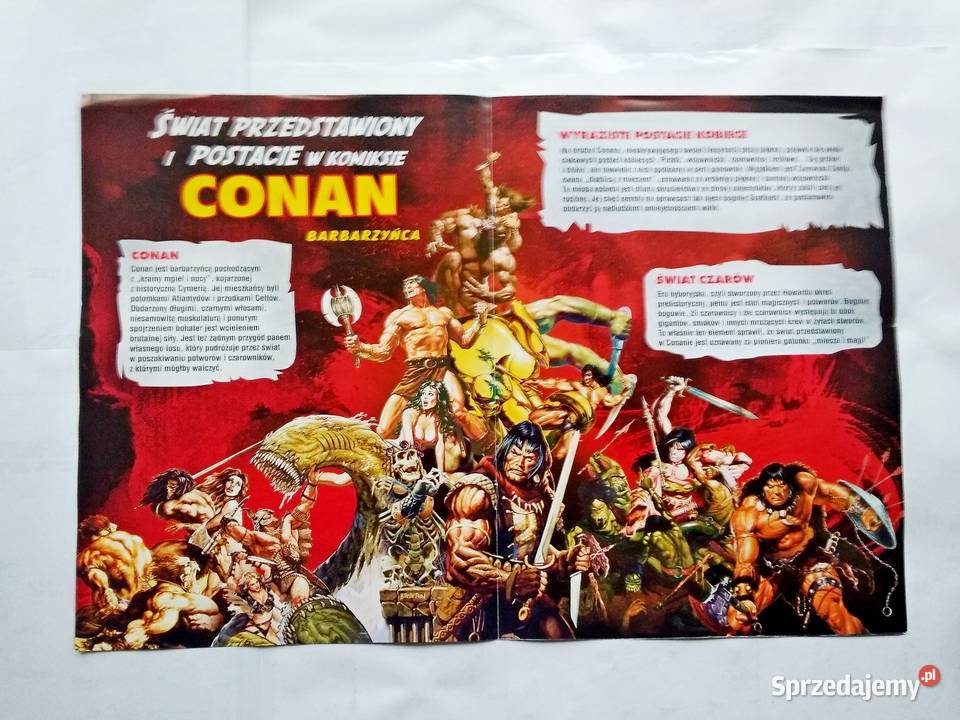 Conan Barbarzyńca Życie i śmierć Conana Komiks Gdynia sprzedam