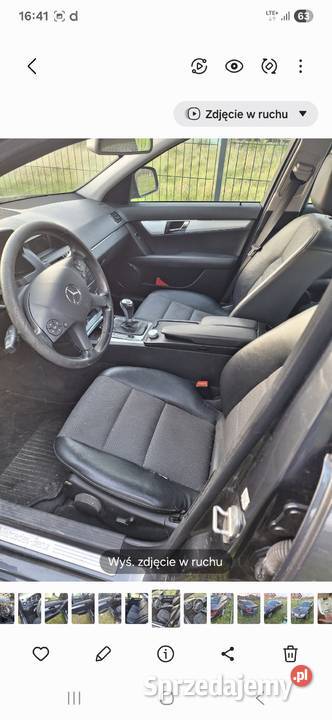 Mercedes Benz W204 C220 22 diesel 170 małopolskie Nowy Sącz