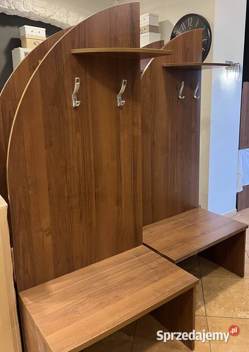 Garderoba z półką o siedziskiem 50cm Szafy i garderoby śląskie Pszczyna