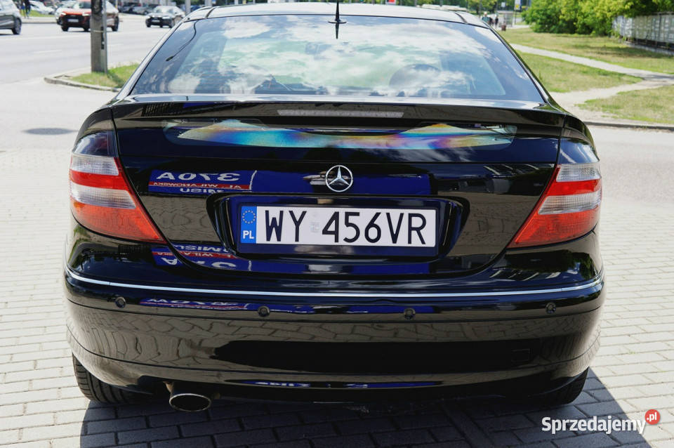 Mercedes C 200 C200 Kompressor Coupe niski Warszawa sprzedam