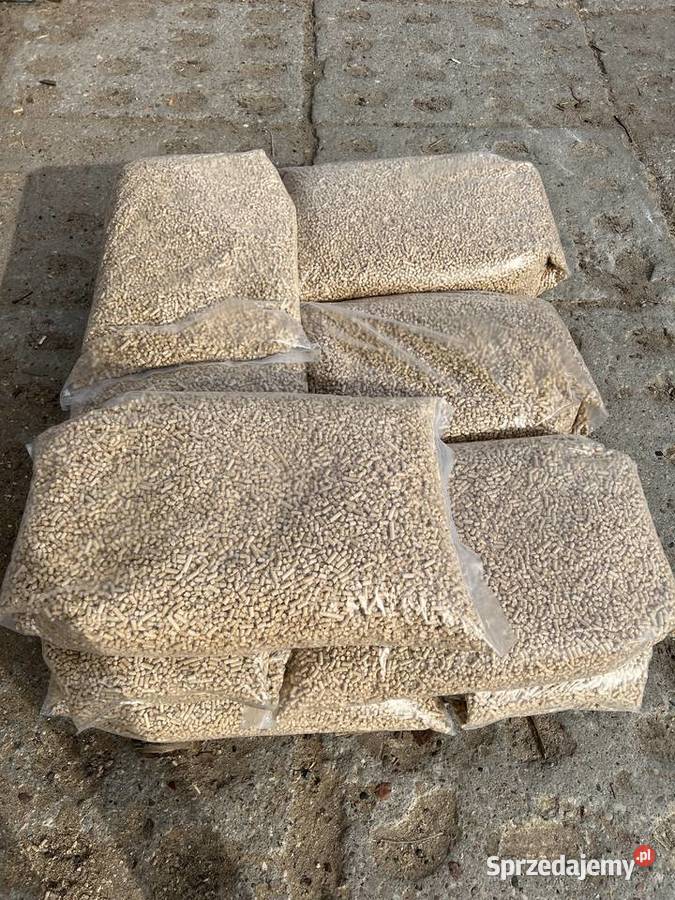Pellet sosnowy 100 sosna 6 mm producent Pleszew wielkopolskie