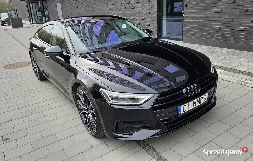 A7 2021r bezwypadkowy serwis ASO Salon Polska przyciemniane szyby Kraków