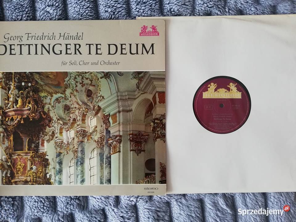 Winyl Georg Friedrich Hndel TE DEUM wielkopolskie Wronki