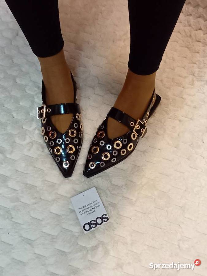 42 Asos DesignBogato zdobione Czarne iny z Kraków