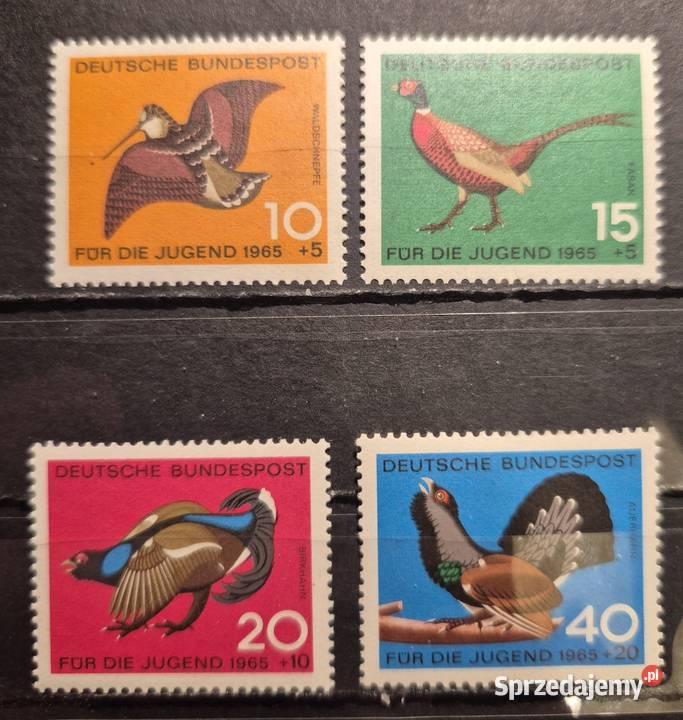 Niemcy RFN Mi 464467 MNH 1965Ptaki łowne Wałbrzych