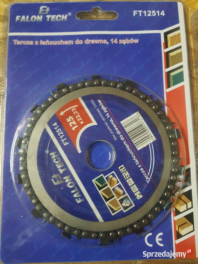 Tarcza tnąca Falontech Tarcza łańcuchowa 125x222 Głogowa sprzedam