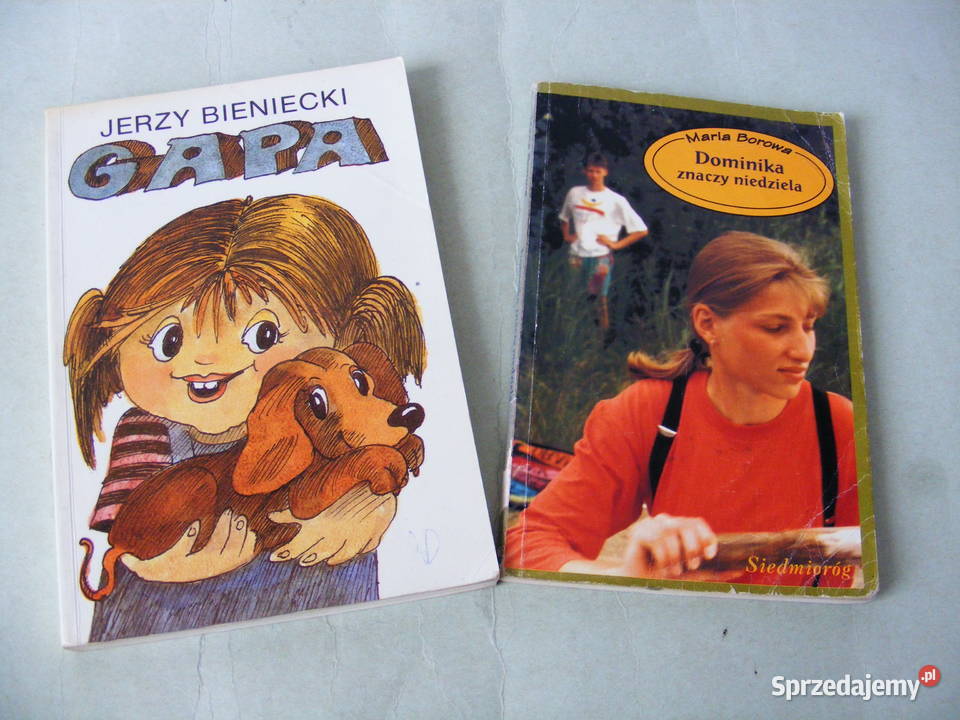 Gapa Bieniecki Dominika znaczy niedziela Borowa Beletrystyka, powieści Oborniki Śląskie