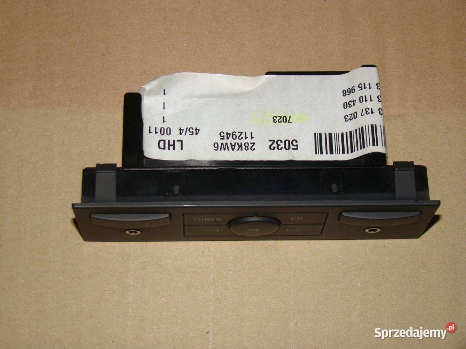 OPEL VECTRA C SIGNUM PANEL TWIN AUDIO CD 70 DVD Parcice