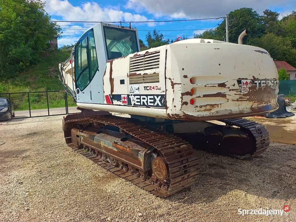 TEREX TC 240LC KOPARKA GĄSIENICOWA Racławice