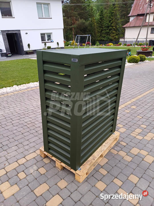 Osłona pompy ciepła 90x40x150 zielona GP323 dolnośląskie
