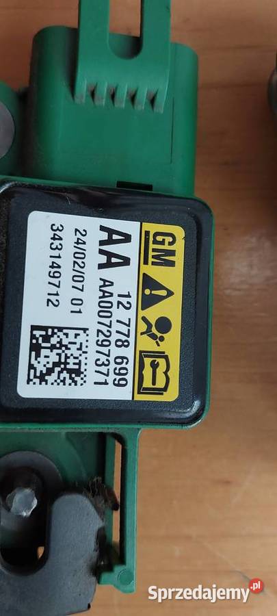 Czujnik uderzeniowy 12778699 Saab 93 II LIFT Rok produkcji 2007 Szczecin