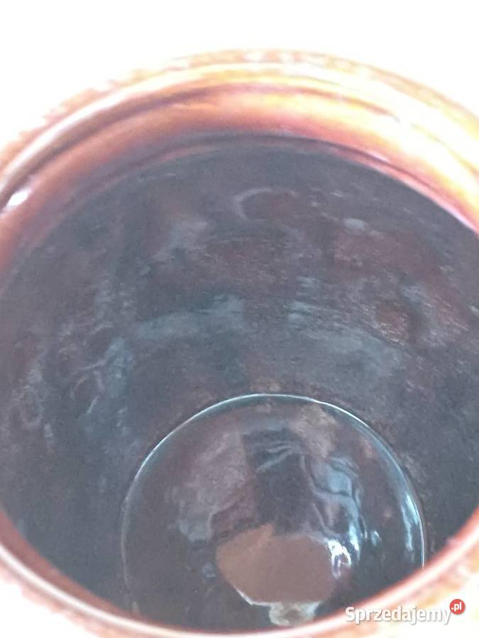 vintage ceramiczny garnek