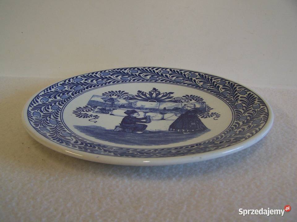 Talerz do powieszenia Petrus Regout fantazja Koszalin