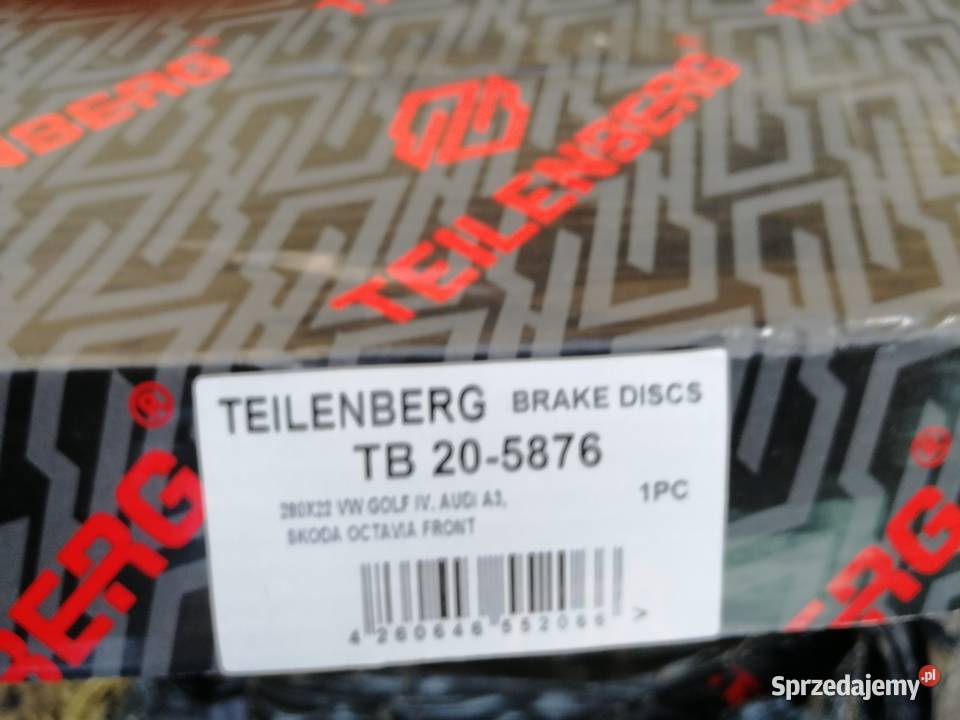 Tarcze hamulcowe przód VW golf Skoda kujawsko-pomorskie