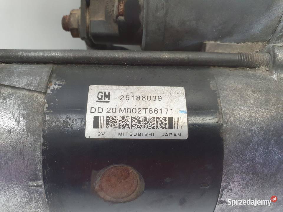 ROZRUSZNIK Opel Antara 22 CDTI ROZRUSZNIK Układ elektryczny silnika Rudka sprzedam