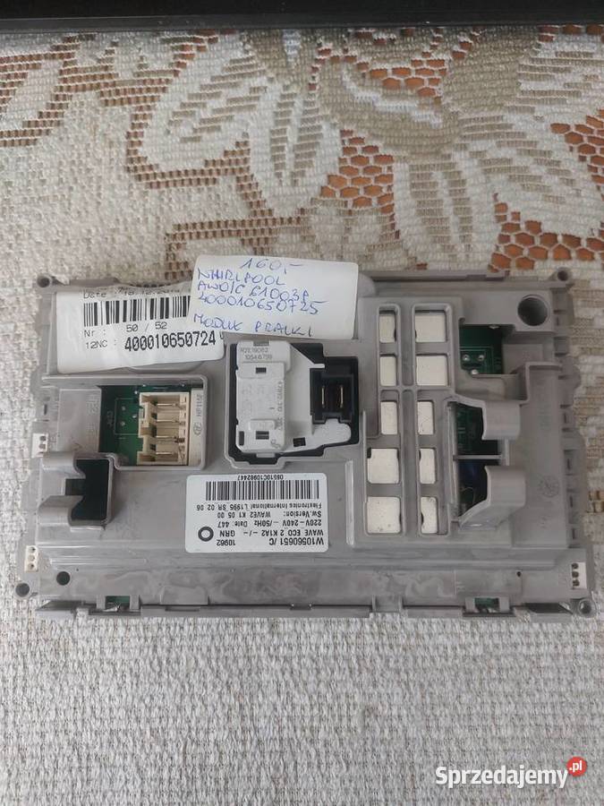 WHIRLPOOL AWOC 61003 P 400010650725 MODUŁ PRALKI wolnostojące