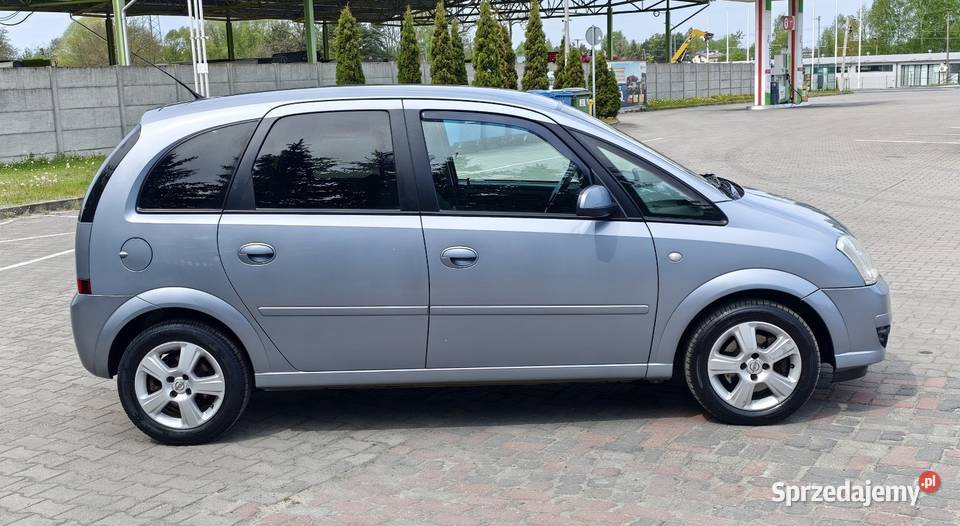 Opel Meriva 16 Benzyna 105 2009r Lift Klima Hak Rok produkcji 2009 Łask