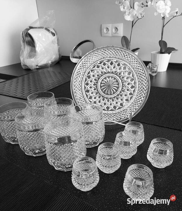 KOMPLET KRYSZTAŁOWY mazowieckie Warszawa