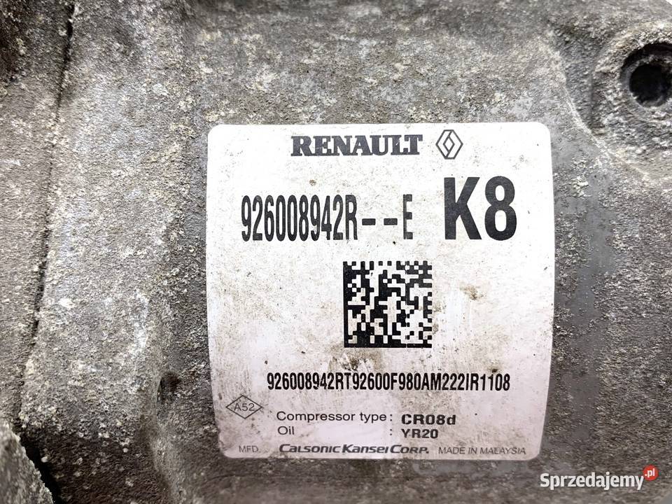 SPRĘŻARKA KLIMATYZACJI RENAULT EXPRESS podkarpackie sprzedam