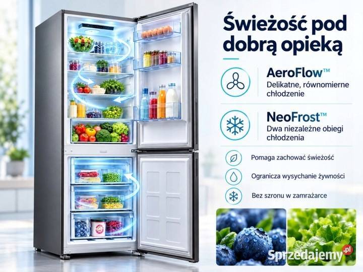 Lodówka Lodówko Zamrażarka Beko B5RCNA345HG1 Skawina