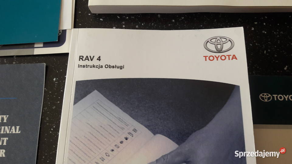 Toyota Rav 4 Instrukcja obsługi Pozostałe mazowieckie Otwock sprzedam