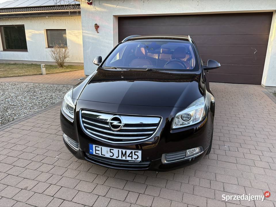 Opel Insignia 20 Turbo 250 4x4 OPCline Indian podgrzewane fotele Insignia Łódź