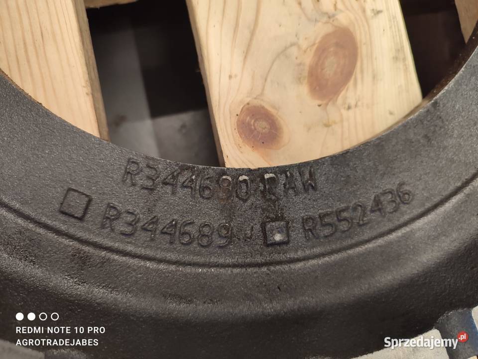 Hamulce R344689 R552436 John Deere 8345R wielkopolskie Wilkowo