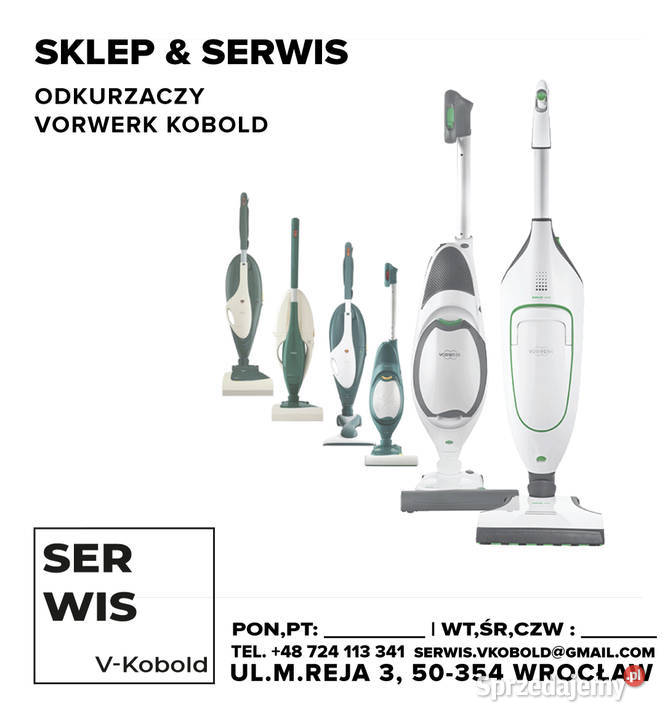 VORWERK KOBOLD POJEMNIK DOZUJĄCY KOBOSAN DO dolnośląskie Wrocław