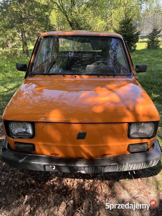 Fiat 126 p na części maska drzwi maluch Koziegłowy sprzedam