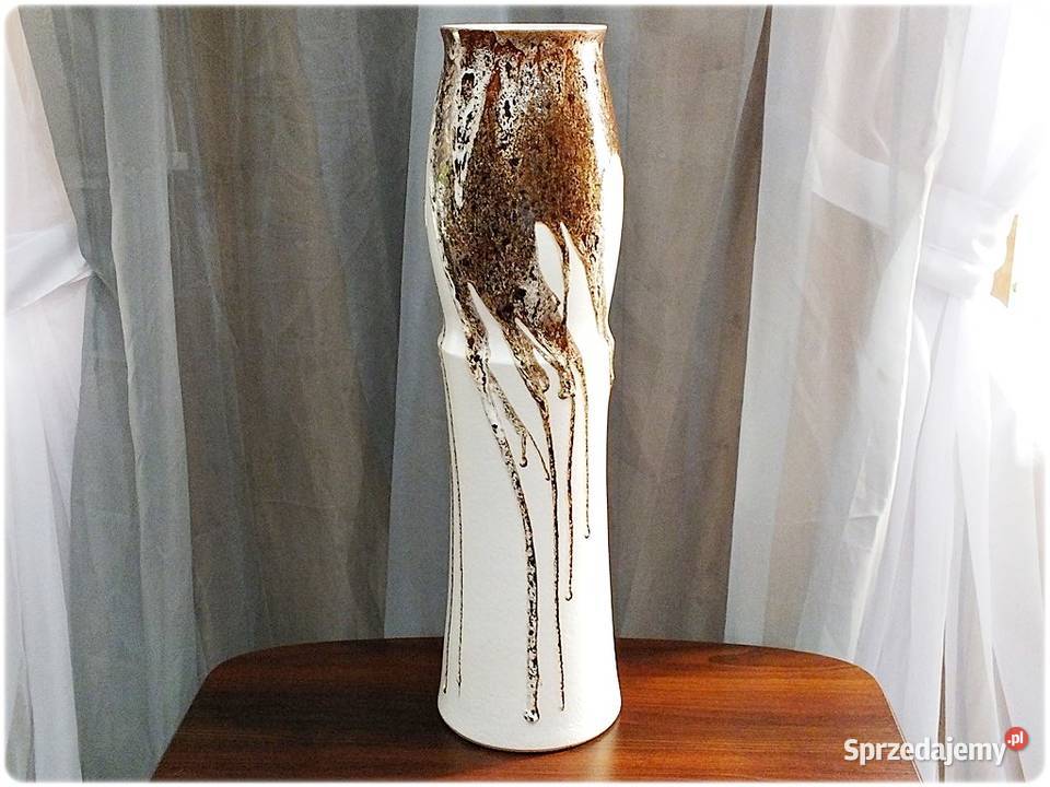 Wysoki Wazon Ditmar Urbach lata 60te XXw