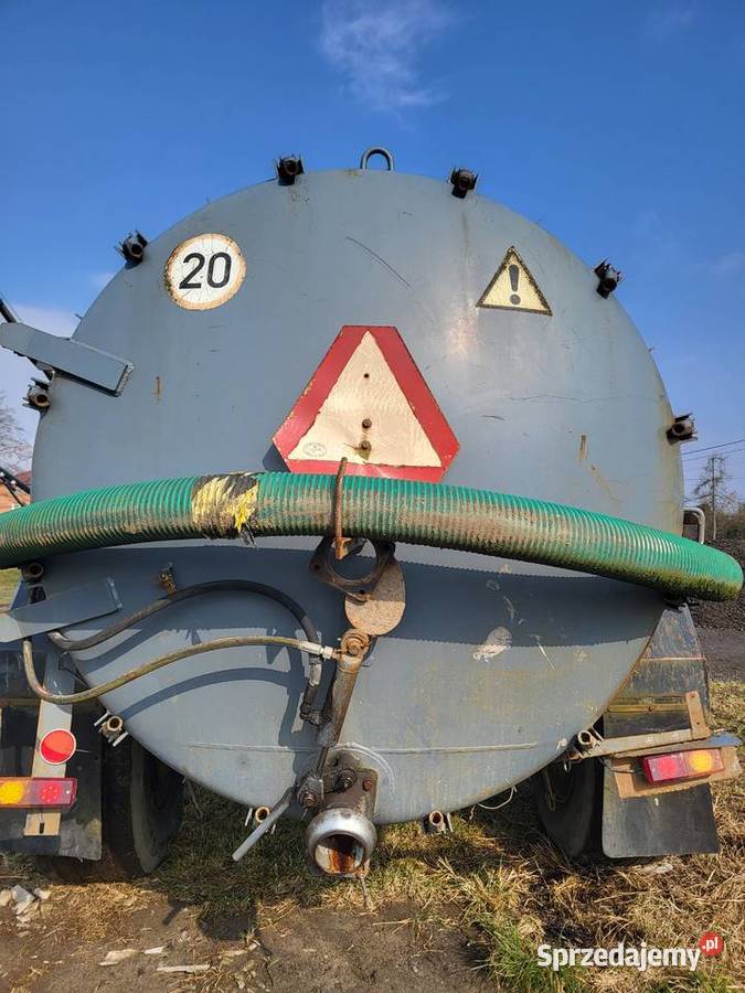 Beczkowóz wóz asenizacyjny meprozet 6000 Borowa