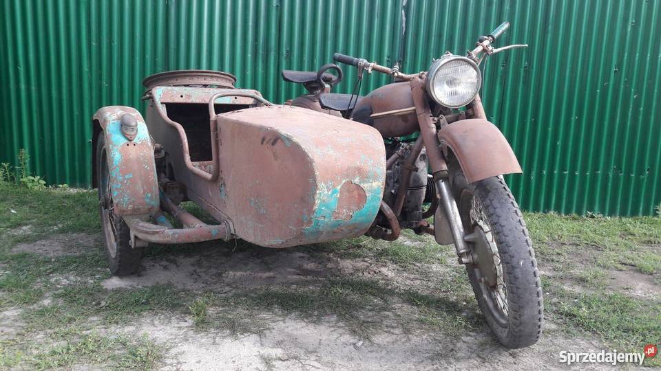 Ural M67 dniepr K 750 emka motocykl z koszem pełny VAT Ural