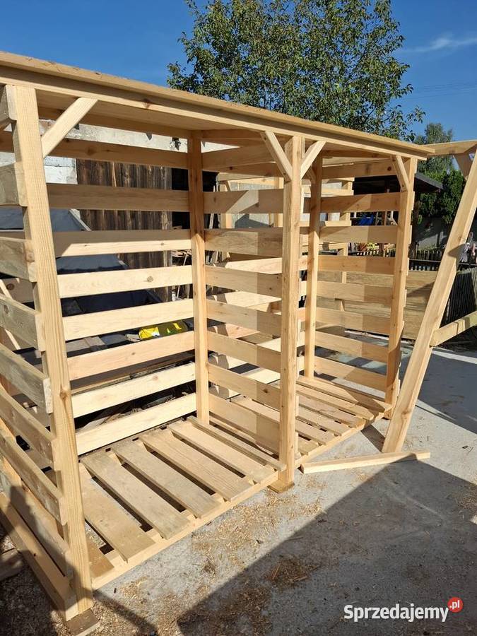 Drewutnia na drewno Burzenin sprzedam