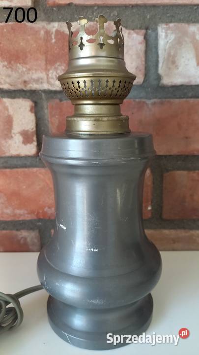 Lampka metalowa Stołowa Gabinetowa Nocna Lampy stołowe i nocne Gawroniec