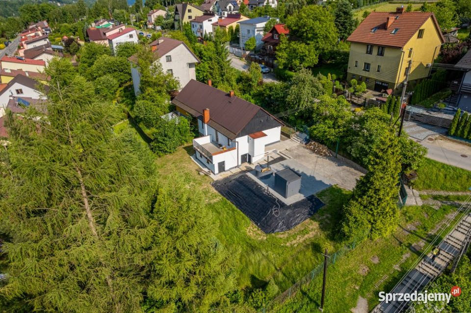 Dom w Beskidach z sauną i balią 85 m gotowy do piwnica Warszawa