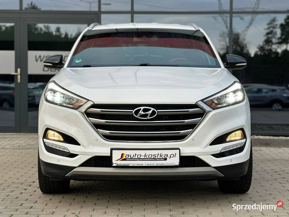 Hyundai Tucson Navi Kamera Grzane relingi dachowe Kąty Opolskie