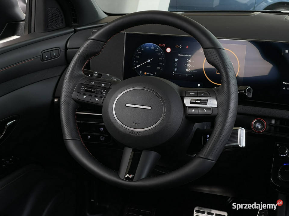 Hyundai Tucson 16 TGDI 7DCT 2WD 150 wersja Nline komputer pokładowy łódzkie