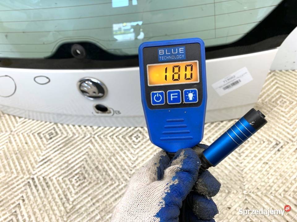 KLAPA TYŁ SKODA CITIGO Hatchback 1119 BIAŁY