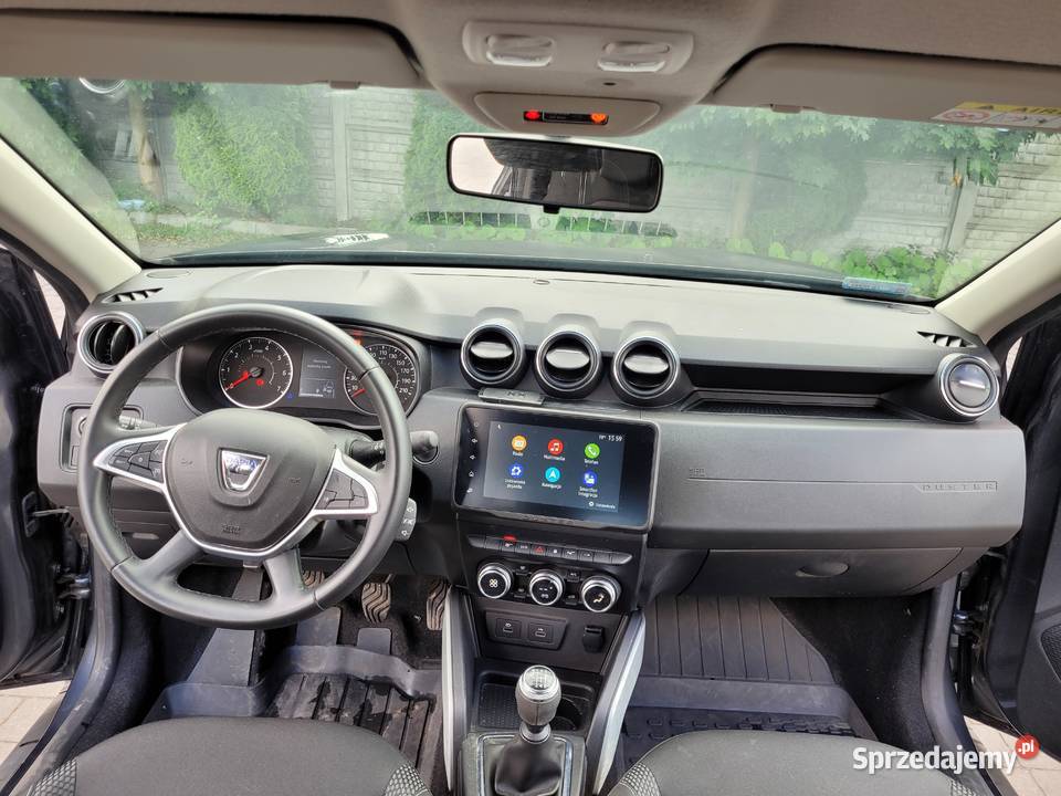 DACIA DUSTER 10 LPG PRESTIGE SALON aluminiowe felgi mazowieckie Warszawa sprzedam