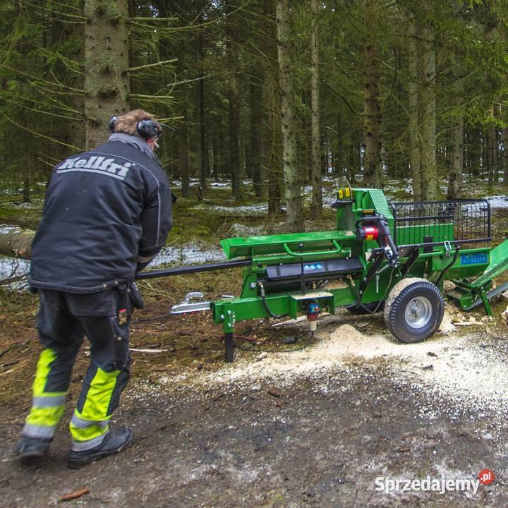 Kombajn do drewna opałowego przerzyna i