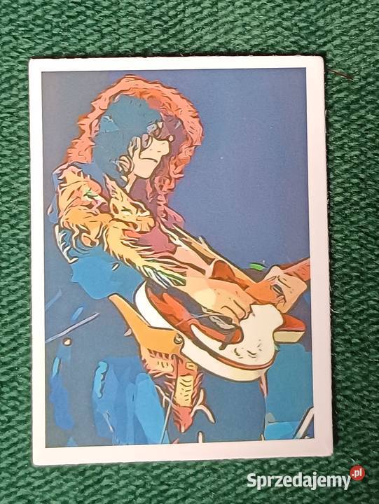 Jimmy Page naklejka sticker unikat małopolskie Zbylitowska Góra