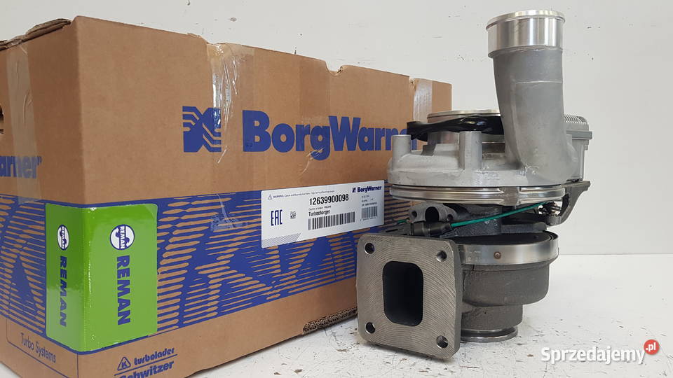 Turbosprężarka BorgWarner KKK Oryginal Reman Silniki i osprzęt Siedlce sprzedam