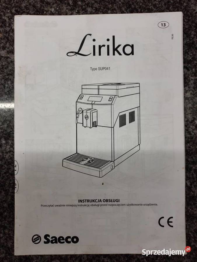 Ekspres do kawy Saeco Lirika uszkodzony Wrocław