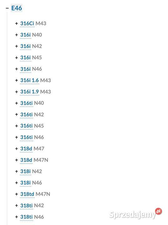 Sprężyny tył Bmw e46 318i 18 N42 143 Sedan N45 sprężyny zawieszenia Dębica