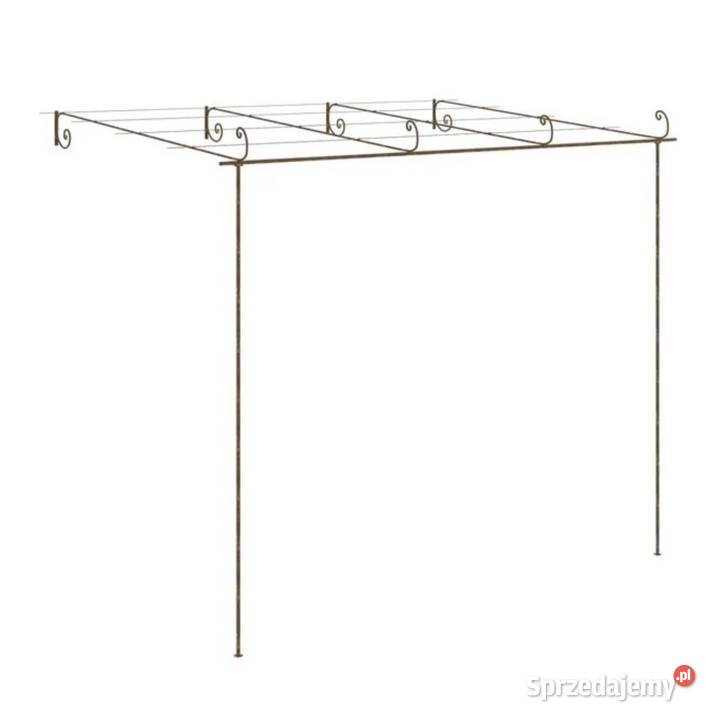 Pergola ogrodowa antyczny brąz 4x3x25 śląskie Tychy sprzedam