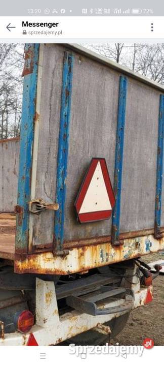 sprzedam przyczepę rolniczą wywrotkę 15ton Kutno