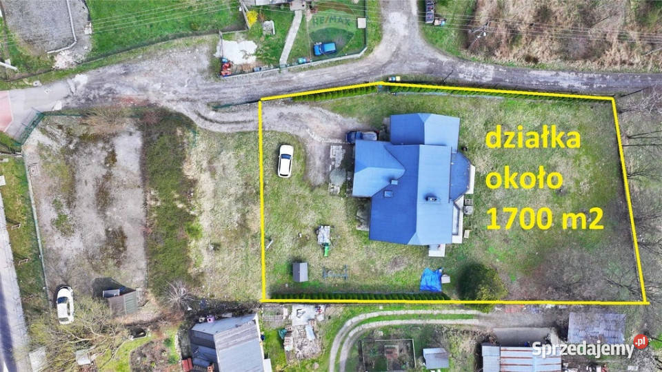 centrum z widokiem na góry śląskie Bielsko-Biała