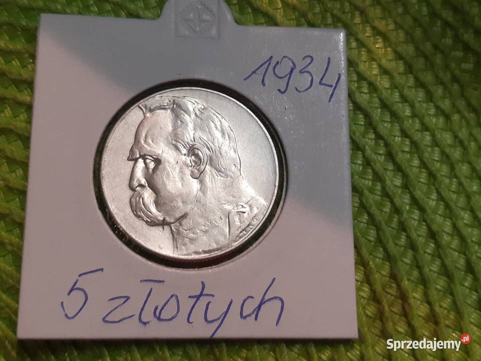 moneta srebrna polska z 1934r Łomża